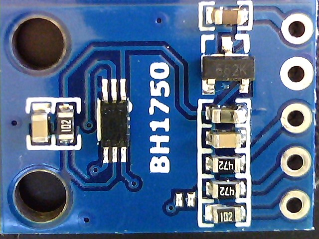 A BH1750 light sensor mudule